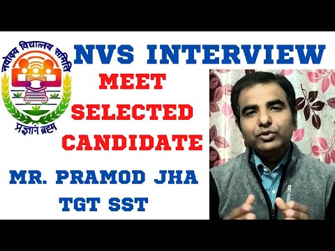 NVS Interview Experience | TGT SST | Pramod Sir |