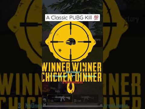 Classic Kill to Win Chicken Dinner #pubg #pubggameplay #winnerwinnerchickendinner