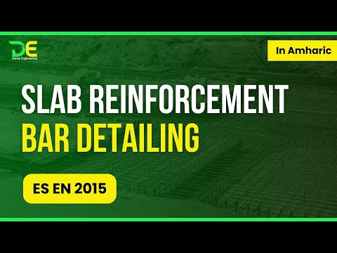 Slab Reinforcement Bar Detailing according to ES EN 2015 Eurocode