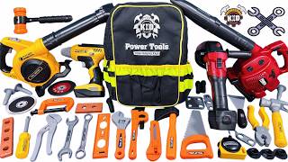 13 minute unboxing Drill, chainsaw, and toolbox all included; immersive engineering experience.