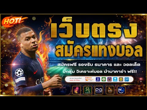 เว็บแทงบอล สมัครแทงบอล เว็บแทงบอลที่ดีที่สุด : เว็บตรงสมัครฟรี