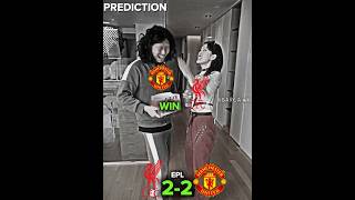 Liverpool vs Manchester United Prediction. #epl #liverpool #manchesterunited