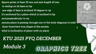 KTU [DECEMBER 2025 QUESTION PAPER SOLVING ]GCEST203( 2024 SCHEME )#study tips #KTU #GRAPHICSTREE 