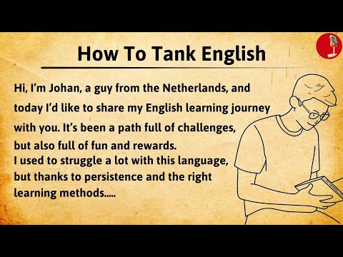 Johan 's English learning journey | Learn English Through Story | Speaking and Listening