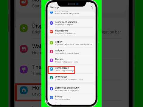 How To Lock Home Screen Layout in Samsung  Phone #shorts