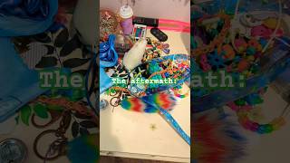ignore my dirty floor 💀 #decora #decorafashion #rainbow #therian #furry