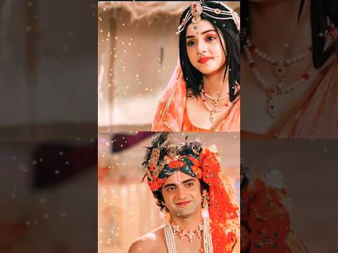 Sajan Sajan Teri Dulhan Sajaungi ❤️ #radhakrishna #love story #viral song #youtubeshorts #shorts 💕💕