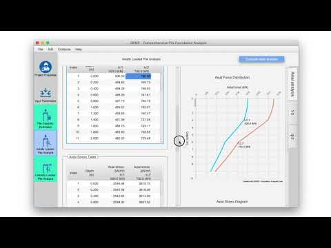 Getting Started with GEMS Comprehensive Pile Foundation Part-2 (Axial and lateral load analysis)