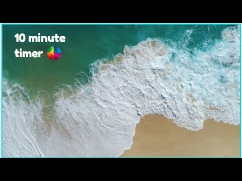 10 Min Classroom Timer // WAVES // Relaxing Music