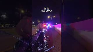 Change of plans want #part2 #cop #biker #girlswhoride #bikergirl #fyp #reaction #police #pulledover