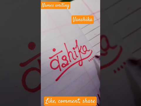 Names writing🌸#youtubeshorts#shortsfeed#ytshortsindia#ytshorts#nameswriting#shorts#easydrawingideas