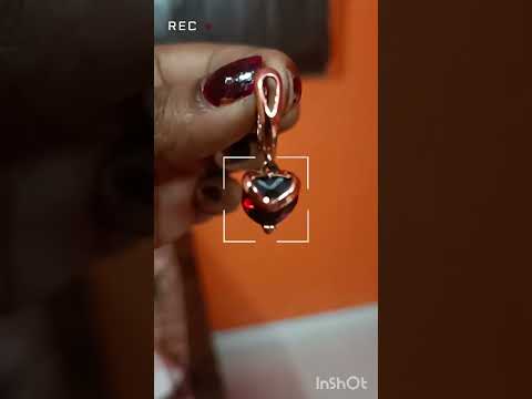 ,filipcart find:#Flipkart Flipkart find se shorts earrings #red earring#yt short #red hurt earings #