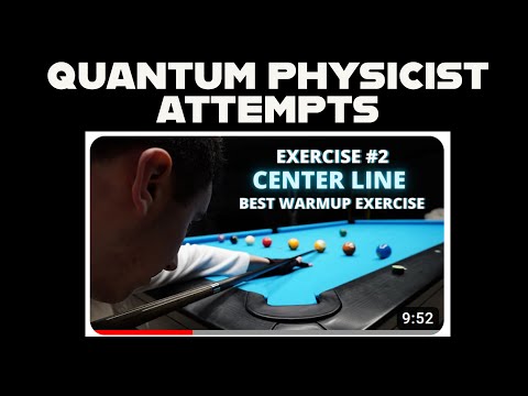 Quantum Physicist Attempts World Champion's Warm-Up Drill | Billiards Practice