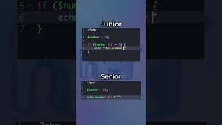 💎 Junior vs. Senior Dev – Writing Cleaner Code in PHP | #php #backend #programming #laravel