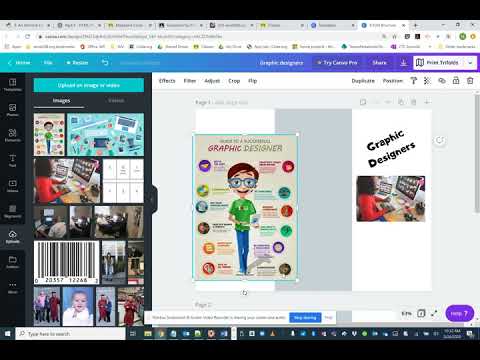Canva   Creating a brochure