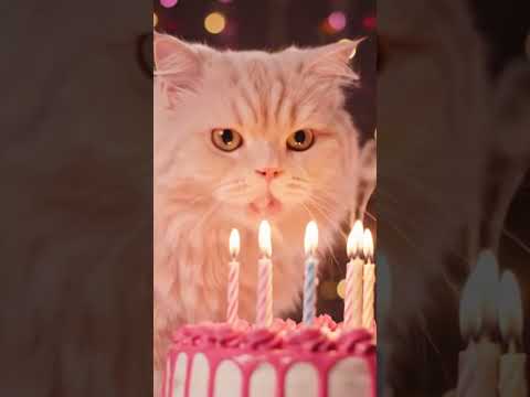 Happy Birthday Jackie! #DreamTrackAI #happybirthday #fyp #pink nk #cat