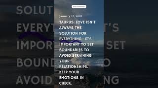 Taurus January 15, 2025 #horoscope #today #manifestation #trending #lawofattraction #youtubeshorts
