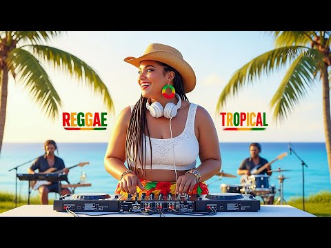 Tropical Aloha Vibes 🌴 Uplifting Reggae for Working and Sunshine Mood