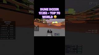 TOP 70 WORLD 😱 DUNE DOZER – 17.252 | Trackmania Weekly Shorts Week 35