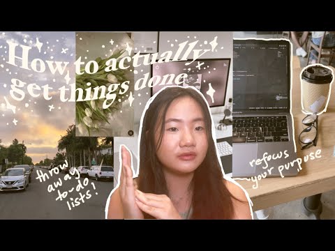 why to-do lists suck | managing time, refocus on intentions