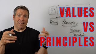 Values and Principles - Why the Difference Matters.