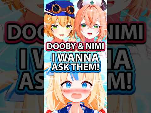 Saba Has a Question For Dooby and Nimi #vtuber #vtuberclips #hololive