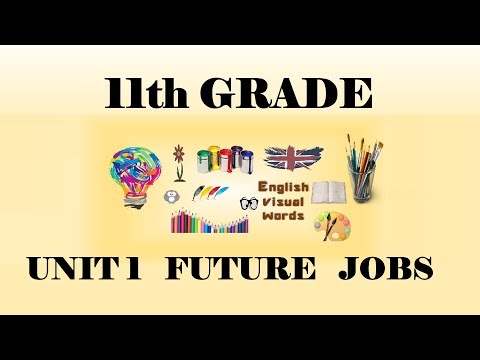 11th Grade Theme 1 Future Jobs #16