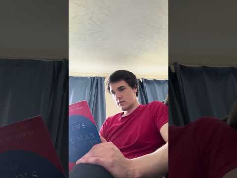 #Reading Laws Of Human Nature #tiktok #hotguysreading #tiktokviral #tiktoklofi #book #author