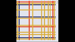 Piet Mondrian. New York City (1941-42)