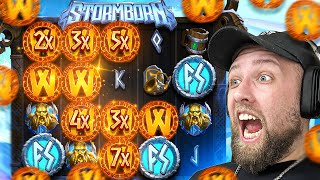 INSANE $12,000 WIN on STORMBORN! New Hacksaw Slot!