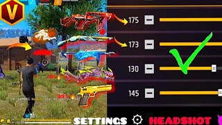 Free Fire Headshot Setting After Ob51 Update 2025⚡Best Sensitivity Settings ⚙️| Sensitivity Setting 