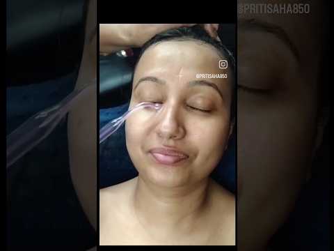Galvanic Facial + Customer's Review ❤️.. #professional #ytshorts #reel #mua #facial #Galvani