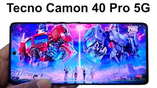 Tecno Camon 40 Pro 5G : GAMING TEST (PUBG Mobile, Call of Duty, Injustice 2, Asphalt Legends Unite)