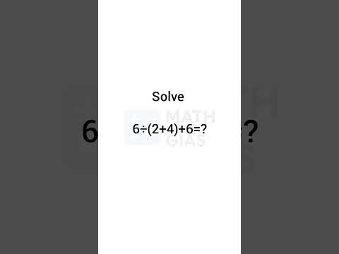 Solve it #basicmath #maths #mathchallenge #viral #foryou
