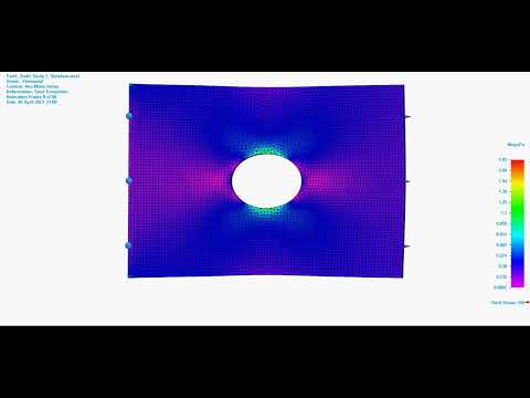 Stress distribution in Solid Edge #shorts