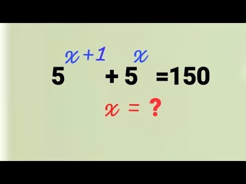 a very nice olympiad question|exponential equation