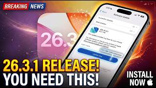 iOS 26.3.1 Released! 🚨 Should You Update? (Bug Fixes, Battery Improvements)!
