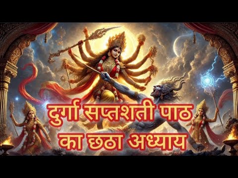 🔱 दुर्गा सप्तशती पाठ – छठा अध्याय✨ "रक्तबीज वध" ✨