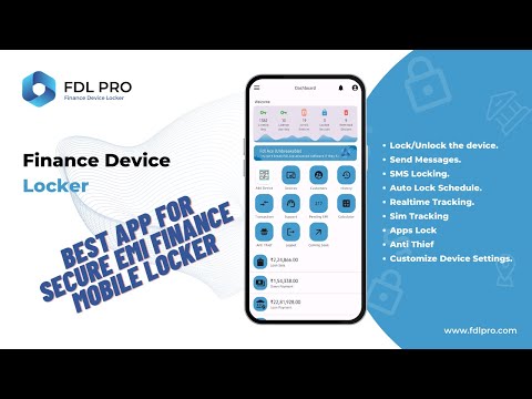 Best App for  Secure EMI Finance Mobile Locker in the world | FDL PRO Advanced Phone Locker in Hindi