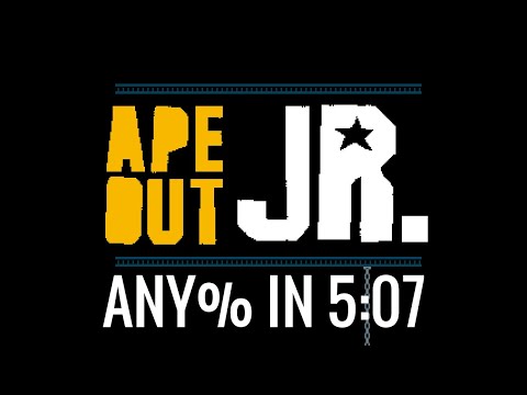 Ape Out Jr. Any% Speedrun in 5:07 RTA