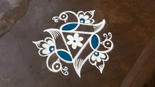 Kutty Kutty kolam/Beginners rangoli designs