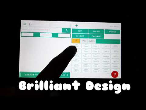 Effortlessly bills at your retail counter for restaurants, fine dining, stationary & toy shops.