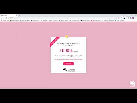 Design an Offer Box With Ribbon by using HTML & CSS || Ektushikhi