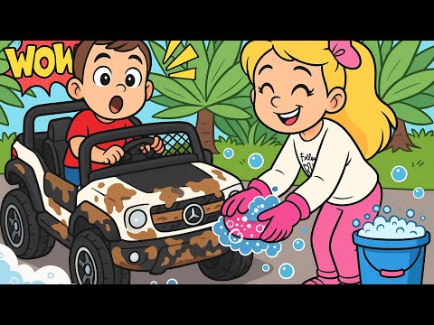 🚗 Rules, Help & Car Wash – Simon’s Story 🧼🚙 💦