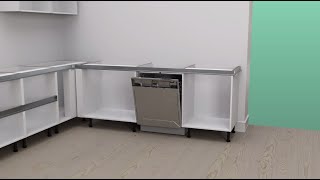 Wren Kitchens: Integrated Dishwasher. Kitchen installation guide.