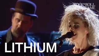 Nirvana with St. Vincent Perform "Lithium" | Rock Hall 2014 Induction