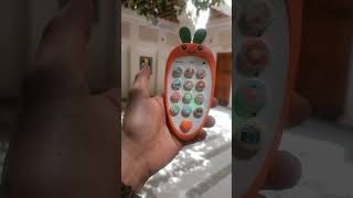 CUTE LEARNING PHONE TOY #digitallearning #satisfying #soundeffects #shortsvideo #amazing #musicaltoy