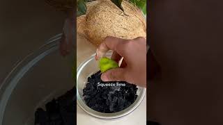 Make activated charcoal at home! 🔥