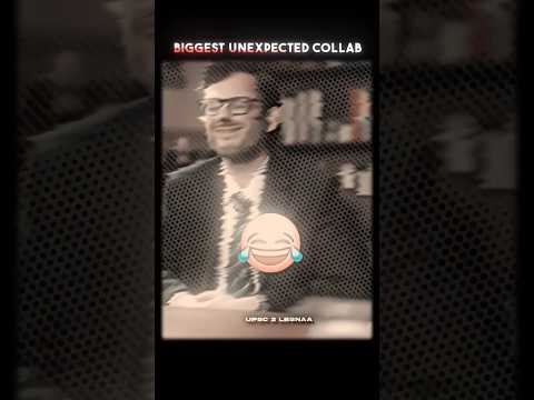 Unexpected Collab Of The Year😂| UPSC 2 LBSNAA | #shorts