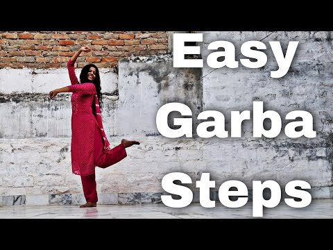 Basic garba steps in circle